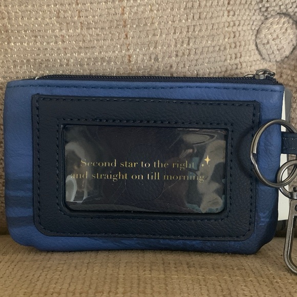 1252 Loungefly Disney Peter Pan Flight Night Sky Wallet Accessory SOLD OUT - Picture 2 of 6